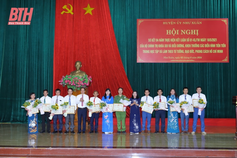 Như Xuân: Nhiều cách làm hay, sáng tạo, thiết thực, hiệu quả trong học tập và làm theo Bác 