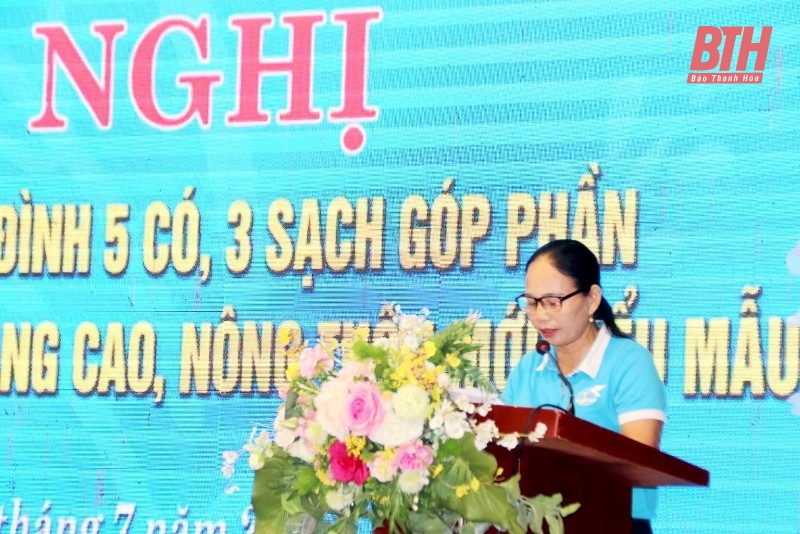 Giao lưu mô hình gia đình “5 có, 3 sạch” góp phần xây dựng NTM nâng cao, NTM kiểu mẫu