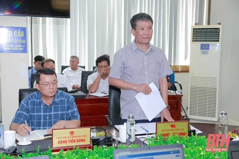 Xử lý dứt điểm những tồn tại trong hoạt động chế biến keo tại huyện Như Thanh