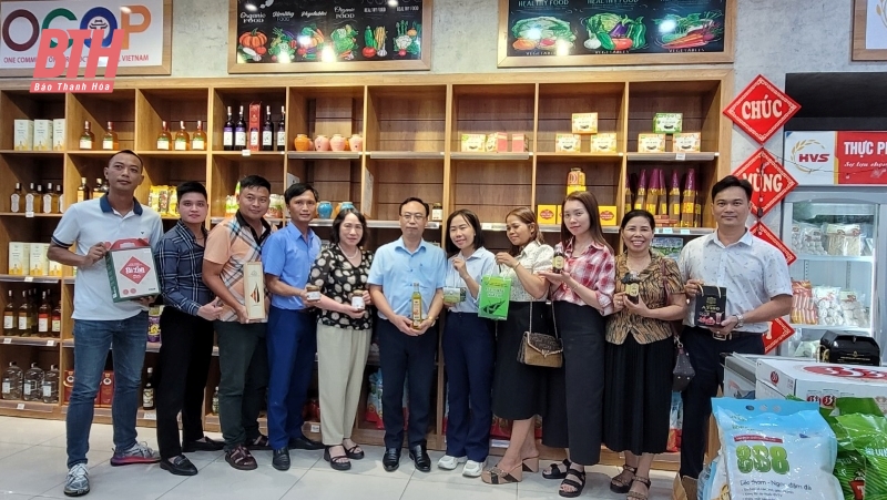 Xúc tiến, quảng bá, giới thiệu sản phẩm OCOP Thanh Hóa tại TP Hà Nội