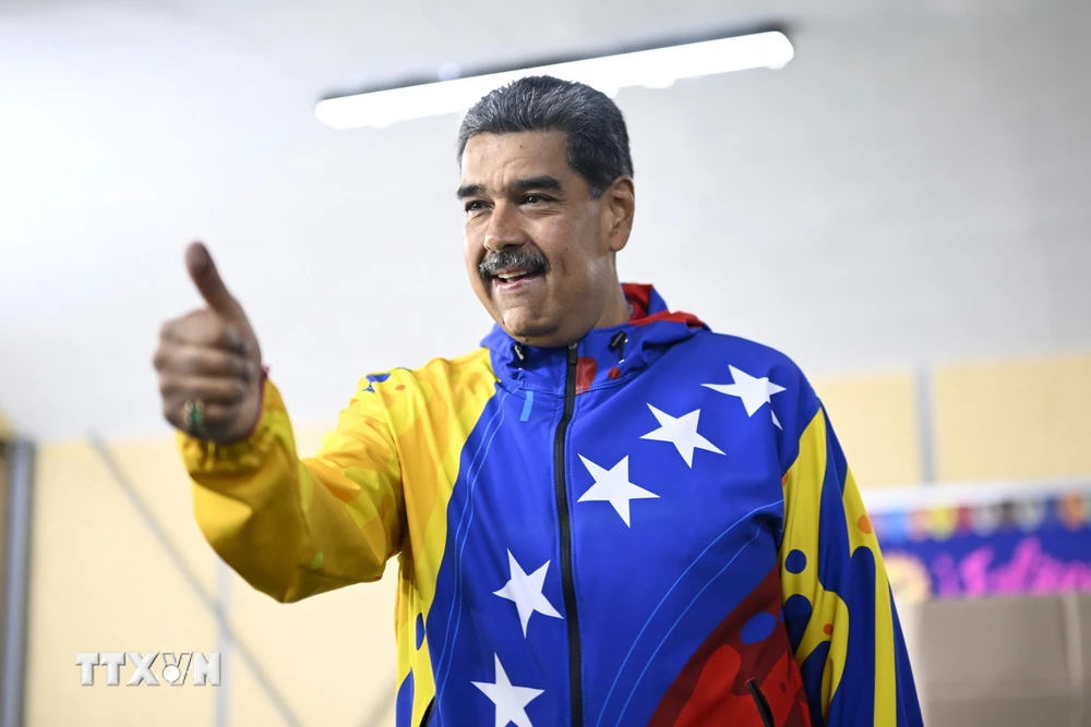 Ông Nicolas Maduro tái đắc cử Tổng thống Venezuela