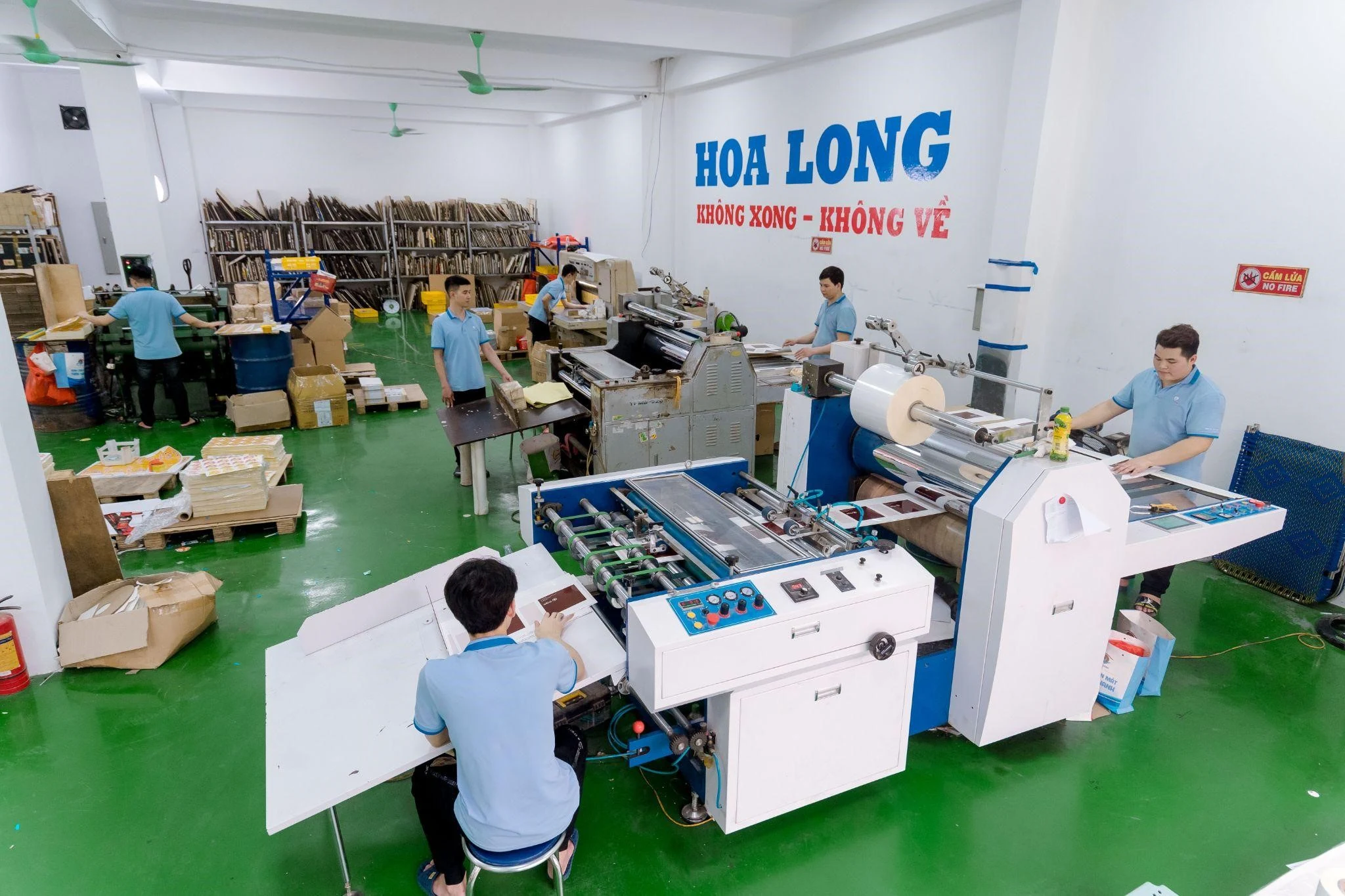 Xưởng in hộp giấy giá rẻ tại Hà Nội - Hãng In Hoa Long