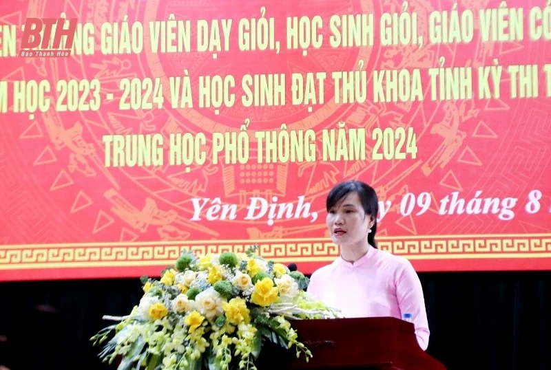 Yên Định: Tuyên dương, khen thưởng 208 giáo viên và m m88 có thành tích cao trong các kỳ thi năm 2024 