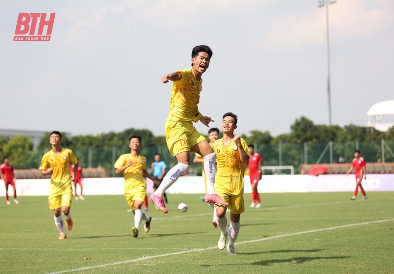 Thắng với tỷ số kỷ lục, U21 Đông Á Thanh Hóa vào bán kết Giải U21 quốc gia 2024