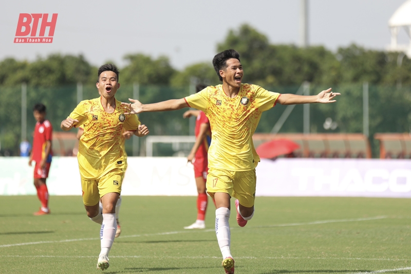 Thắng với tỷ số kỷ lục, U21 Đông Á Thanh Hóa vào bán kết Giải U21 quốc gia 2024