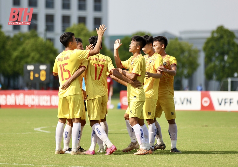 Thắng với tỷ số kỷ lục, U21 Đông Á Thanh Hóa vào bán kết Giải U21 quốc gia 2024