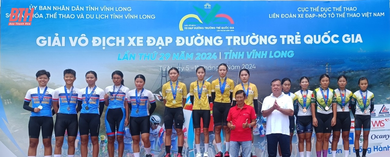 Xe đạp Thanh Hóa lập kỳ tích lịch sử tại Giải vô địch đường trường trẻ quốc gia