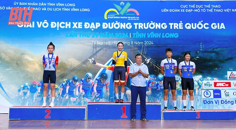 Xe đạp Thanh Hóa lập kỳ tích lịch sử tại Giải vô địch đường trường trẻ quốc gia