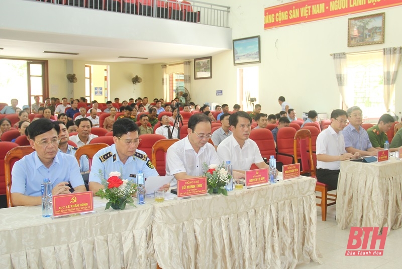 Trưởng Ban Tuyên giáo Tỉnh ủy Đào Xuân Yên dự Ngày hội “Toàn dân bảo vệ an ninh Tổ quốc” tại xã Tế Lợi