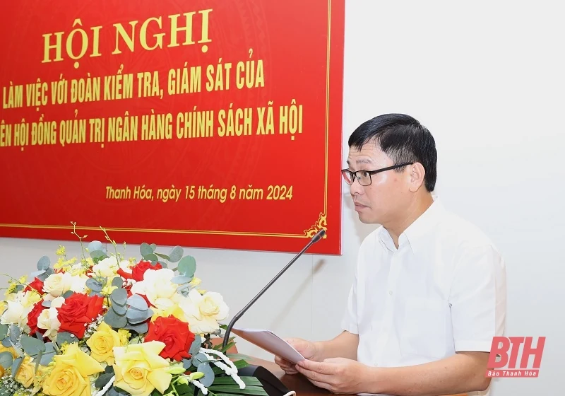 Nâng cao chất lượng, hiệu quả hoạt động tín dụng chính sách xã hội trên địa bàn Thanh Hoá