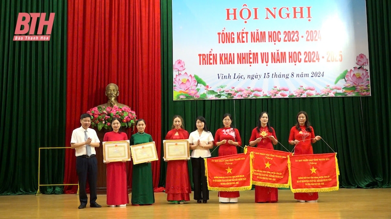 Vĩnh Lộc tổng kết năm học 2023 - 2024