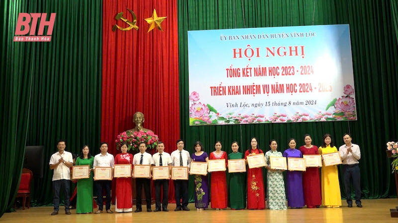 Vĩnh Lộc tổng kết năm học 2023 - 2024