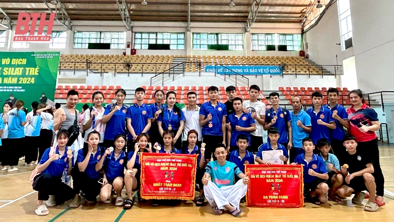 Thanh Hóa nhất toàn đoàn tại Giải vô địch Pencak Silat trẻ quốc gia 2024