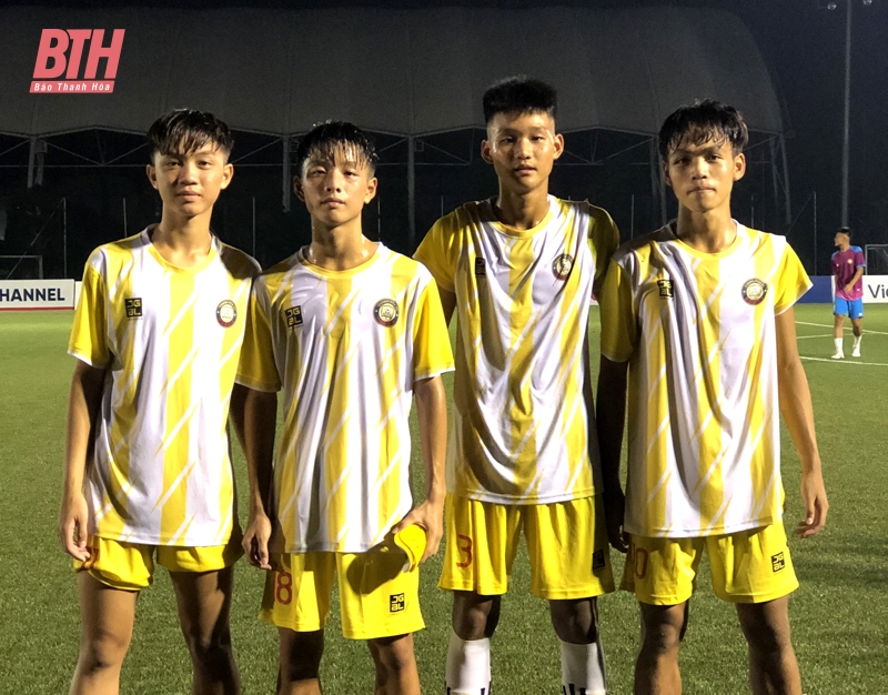 Tiếp tục thắng đậm, U15 Đông Á Thanh Hóa củng cố hy vọng giành vé dự vòng chung kết Giải U15 quốc gia