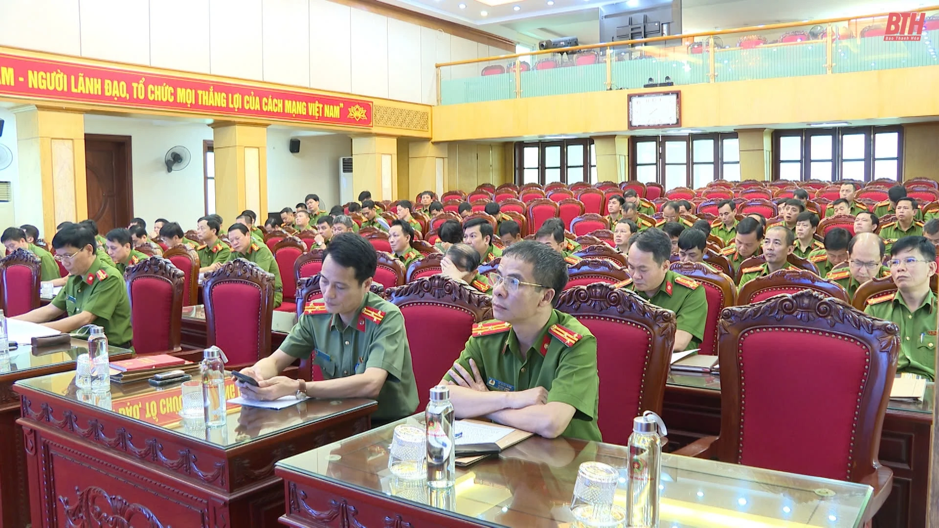 Công an tỉnh Thanh Hóa giao ban trực tuyến Cơ quan CSĐT hai cấp