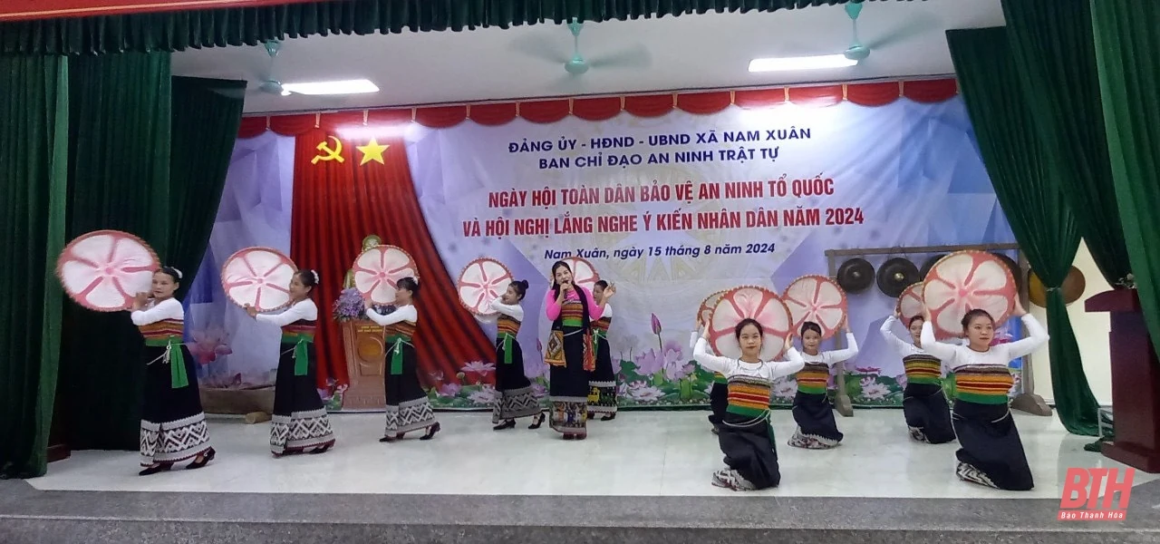 Phó Chủ tịch UBND tỉnh Mai Xuân Liêm dự Ngày hội “Toàn dân bảo vệ an ninh Tổ quốc” xã Nam Xuân