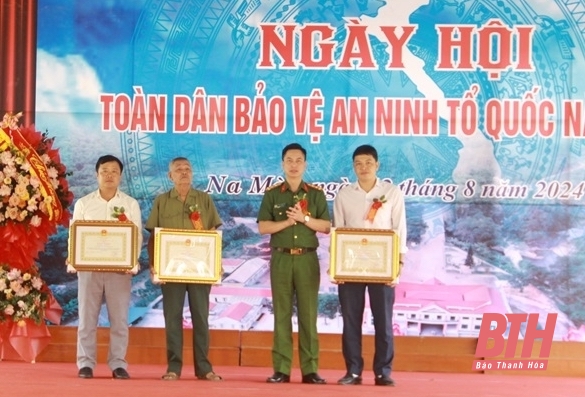 Xã Na Mèo tổ chức Ngày hội Toàn dân bảo vệ an ninh Tổ quốc” năm 2024