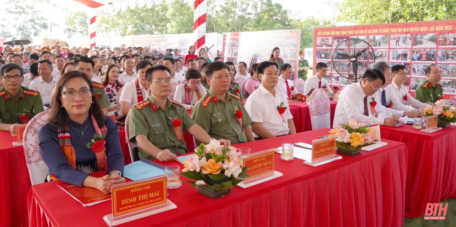 Ngày hội Toàn dân bảo vệ an ninh Tổ quốc tại xã Quang Trung