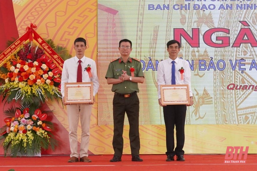 Ngày hội Toàn dân bảo vệ an ninh Tổ quốc tại xã Quang Trung