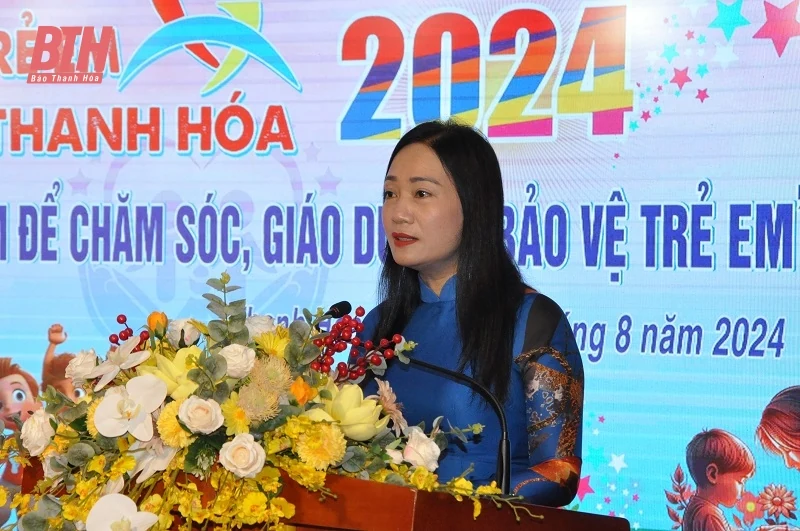 Diễn đàn trẻ em tỉnh Thanh Hoá năm 2024: Lắng nghe trẻ em để chăm sóc, giáo dục và bảo vệ trẻ em