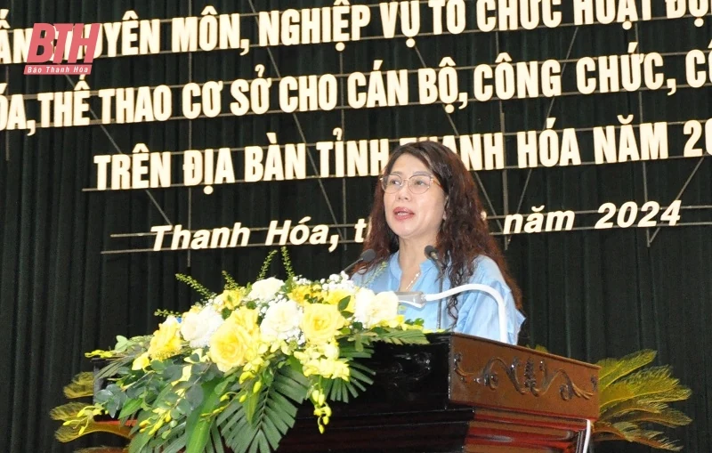 Gần 500 học viên được tập huấn nghiệp vụ tổ chức hoạt động tại thiết chế văn hoá, thể thao cơ sở