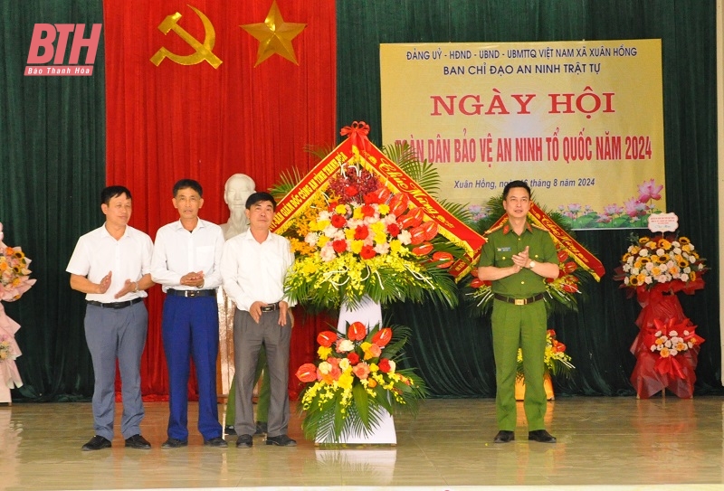 Ngày hội Toàn dân bảo vệ an ninh Tổ quốc tại xã Xuân Hồng