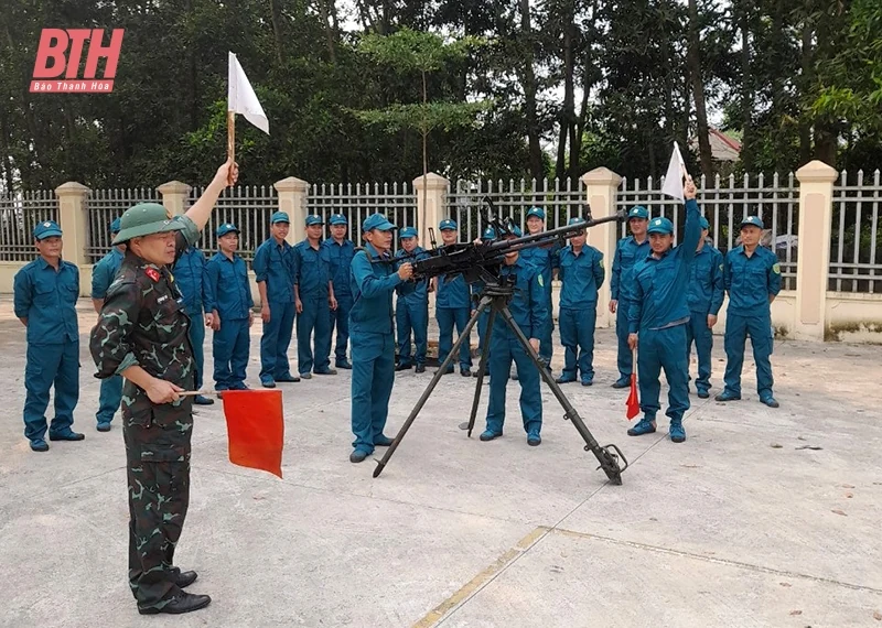 Ban Chỉ huy Quân sự huyện Thọ Xuân xây dựng đơn vị vững mạnh toàn diện, “mẫu mực tiêu biểu”