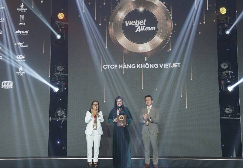 Vietjet nằm trong Top 50 công ty niêm yết tốt nhất của Forbes