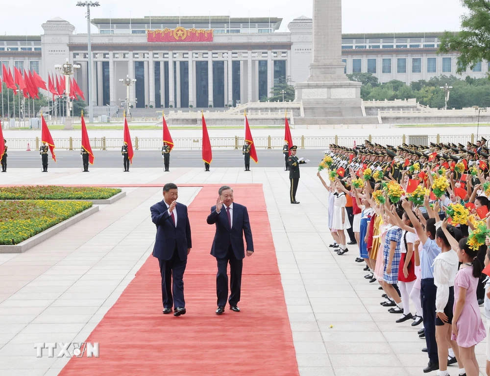 kèo nhà cái m88 dành nghi thức cao nhất đón Tổng Bí thư, Chủ tịch nước Tô Lâm