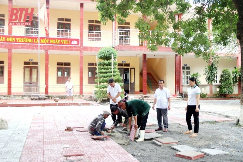 Yên Định sẵn sàng cho Lễ khai giảng năm học 2024-2025