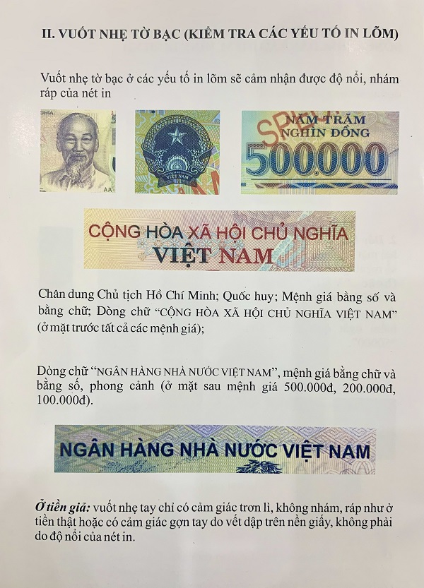 Tiền giả Việt Nam và cách nhận biết