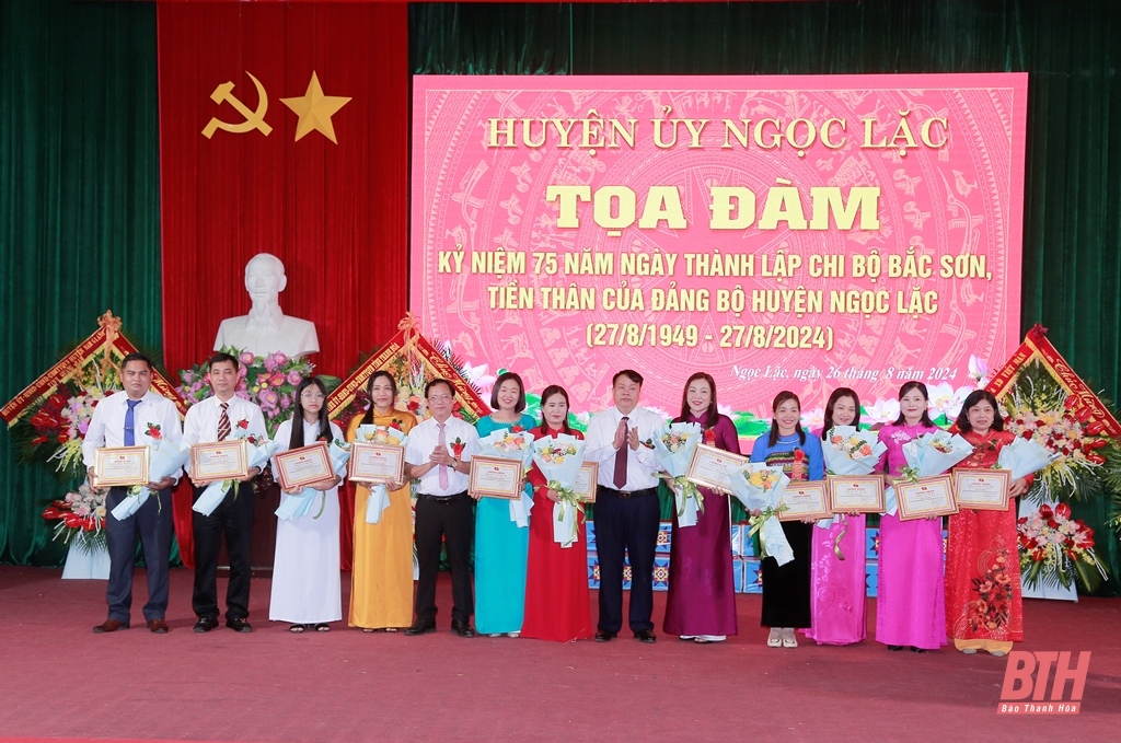 Kỷ niệm 75 năm ngày thành lập Chi bộ Bắc Sơn - tiền thân của Đảng bộ huyện Ngọc Lặc