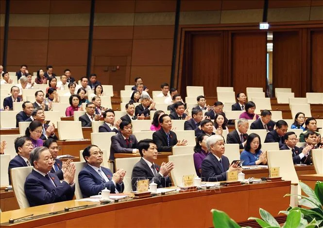 Khai mạc Kỳ họp bất thường lần thứ 8, Quốc hội khoá XV