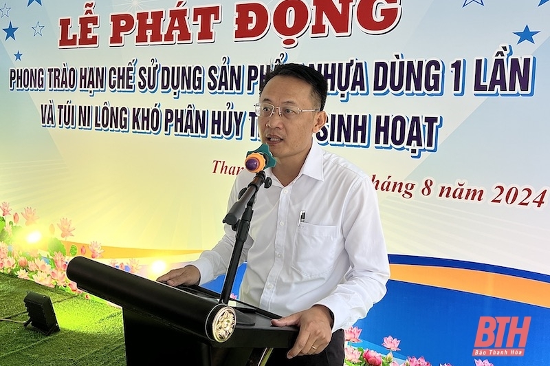 Phát động hạn chế sử dụng sản phẩm nhựa và túi ni lông khó phân huỷ