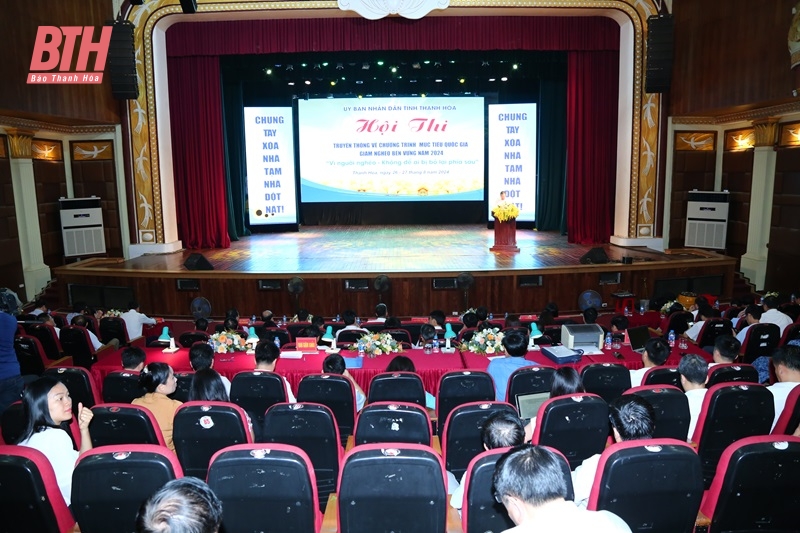 Hội thi truyền thông về Chương trình mục tiêu Quốc gia giảm nghèo bền vững năm 2024
