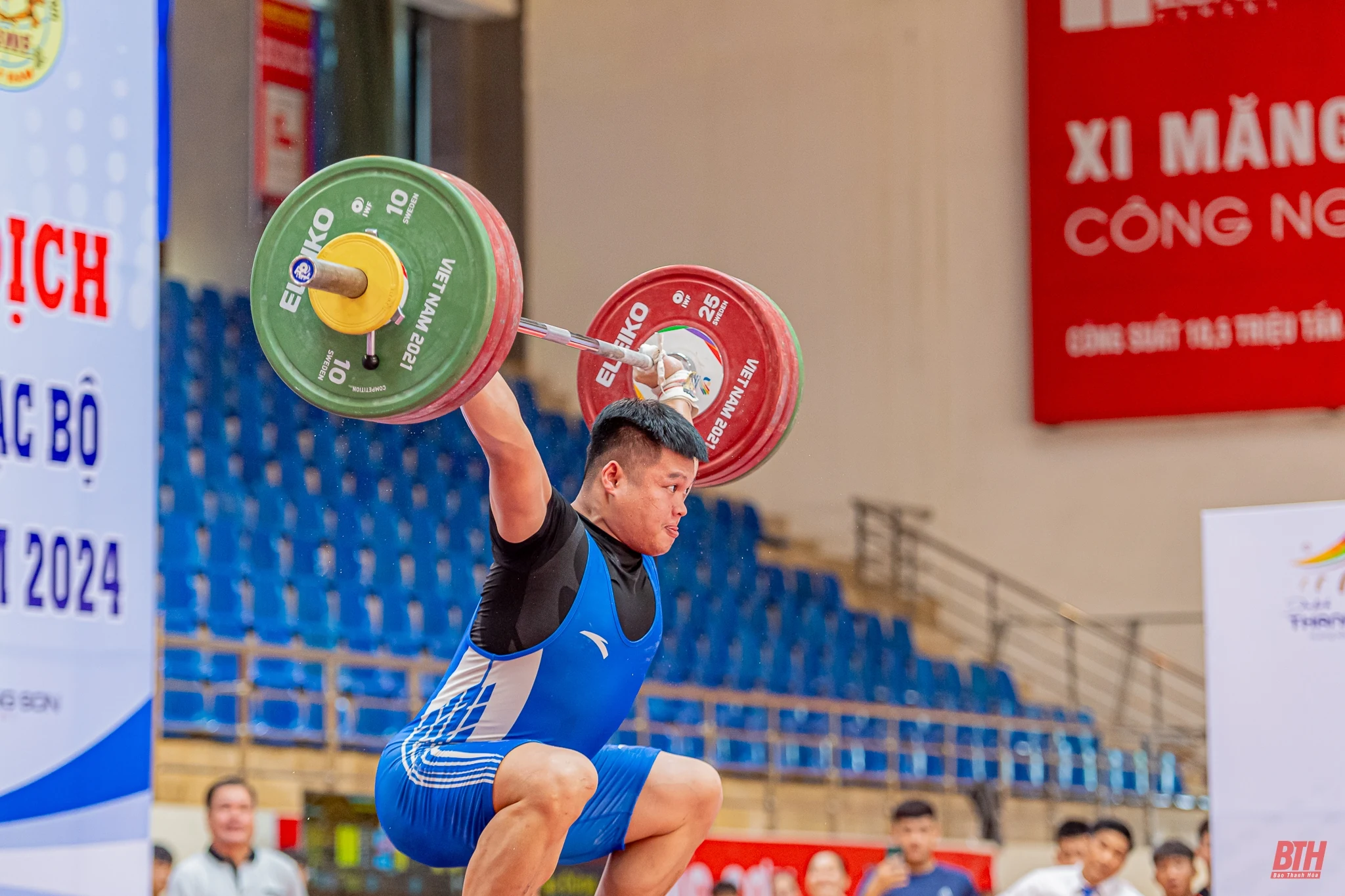 VĐV Thanh Hoá xác lập kỷ lục quốc gia trong ngày thi đấu then chốt của giải Cử tạ CLB Quốc gia 2024