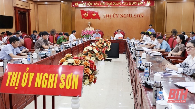 Thị xã Nghi Sơn: Phấn đấu xử lý dứt điểm việc nuôi trồng thủy sản tự phát trong năm 2024