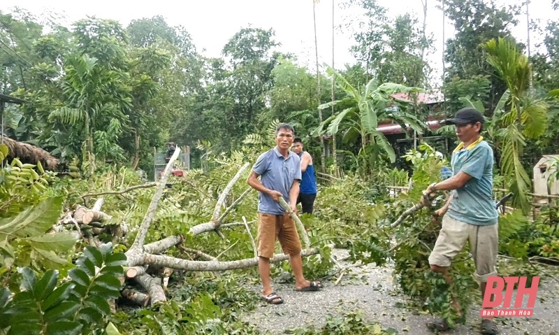 Toàn cảnh mưa lũ tại Thanh Hóa ngày 8/9