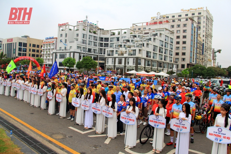 Ngày hội Xe đạp thể thao “Nối vòng tay lớn” TP Sầm Sơn 2024