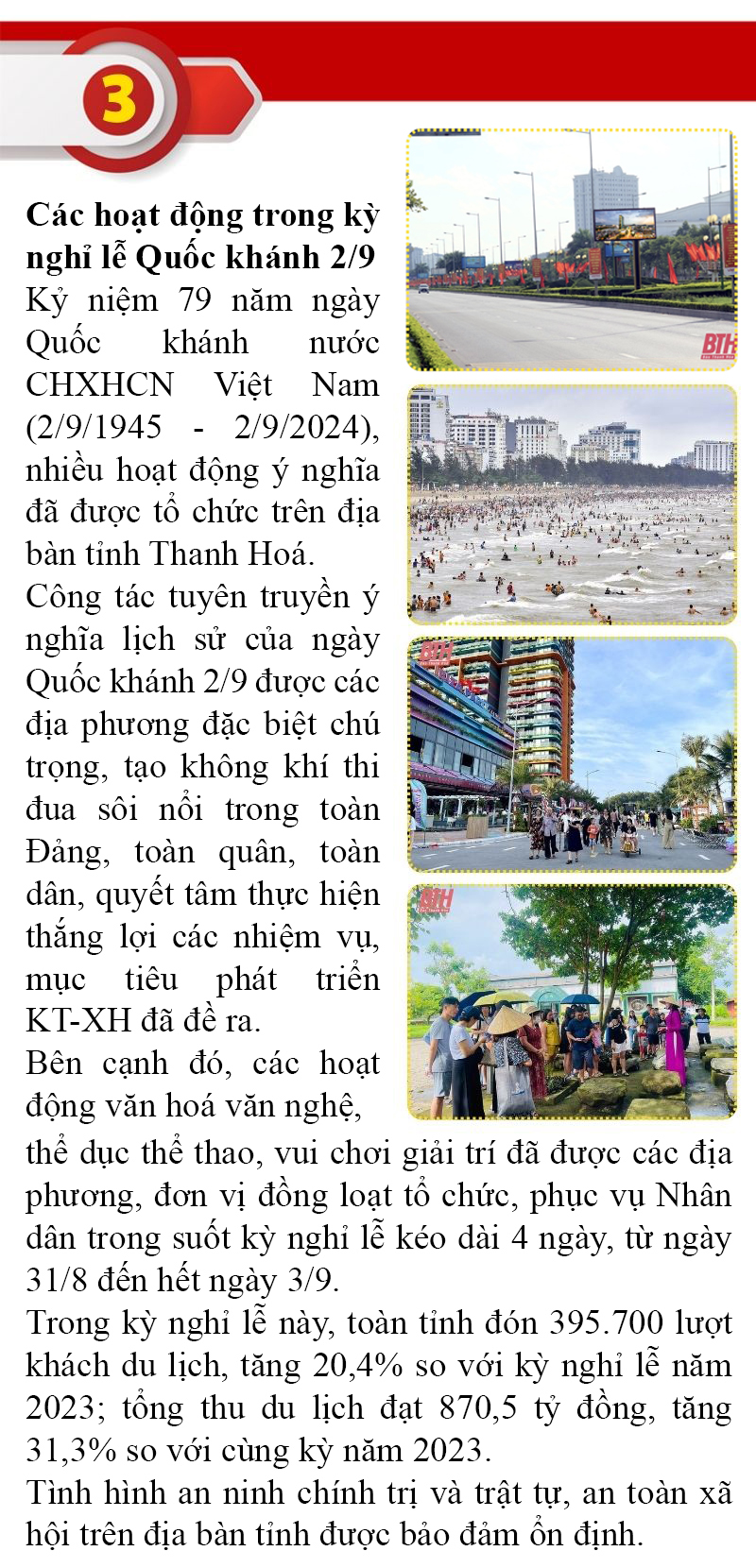 Những sự kiện nổi bật trong tuần