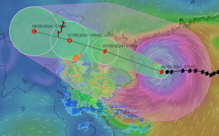 Bão số 3 mạnh cấp 16, giật trên cấp 17, cách Quảng Ninh khoảng 600km
