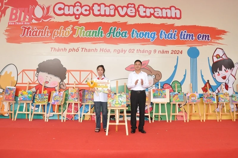 Thi vẽ tranh “Thành phố Thanh Hóa trong trái tim em”