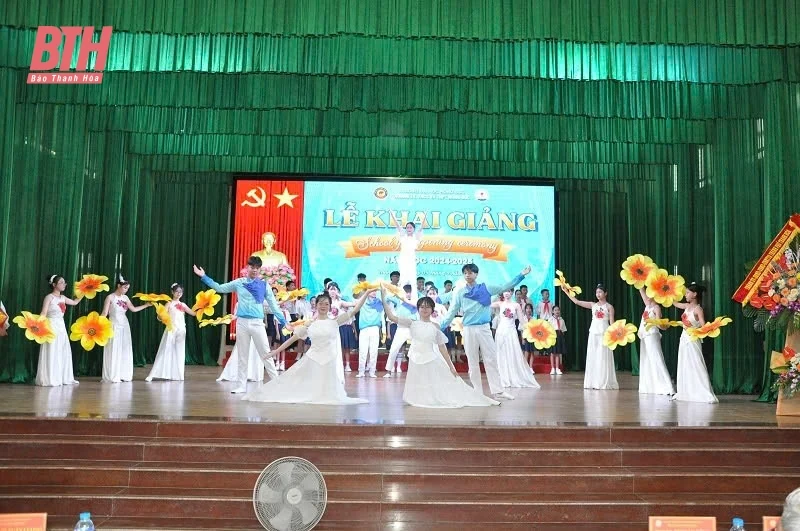 Nhiều trường học trên địa bàn Thanh Hóa khai giảng năm học mới 2024-2025