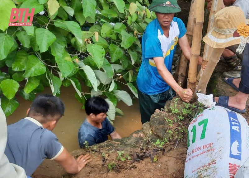 [Cập nhật] - Mưa lũ tại Thanh Hóa: Thêm 1 tàu cá của ngư dân Thanh Hóa bị chìm khi tránh trú bão số 3