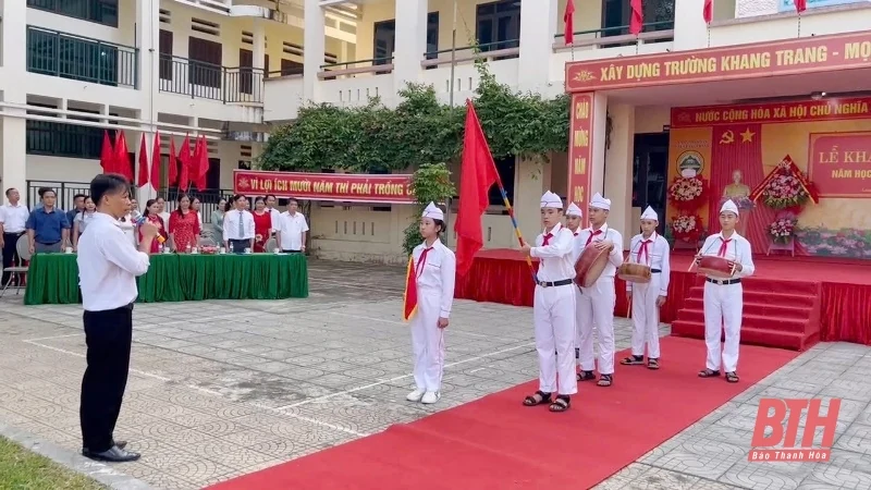 Nhiều trường học trên địa bàn Thanh Hóa khai giảng năm học mới 2024-2025