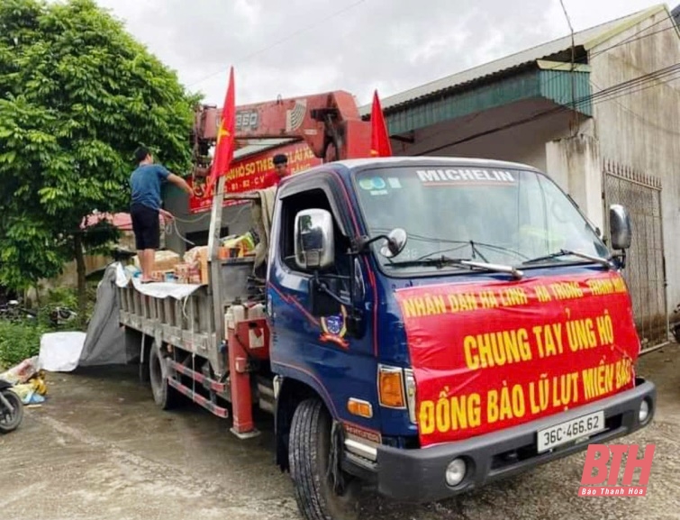 Chung tay quyên góp, ủng hộ đồng bào bị thiệt hại do bão số 3