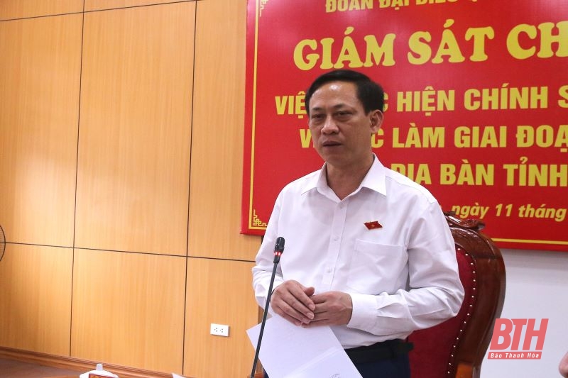 Giám sát việc thực hiện chính sách, pháp luật về việc làm tại thị xã Bỉm Sơn