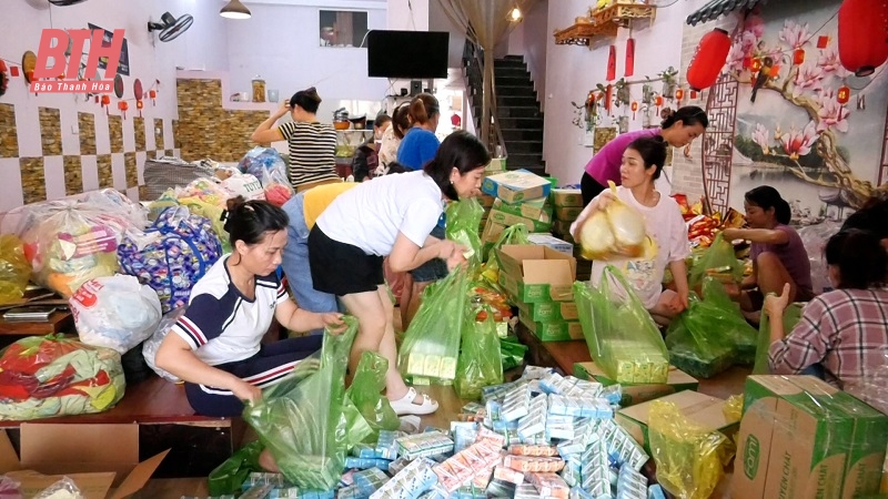 Chung tay quyên góp, ủng hộ đồng bào bị thiệt hại do bão số 3