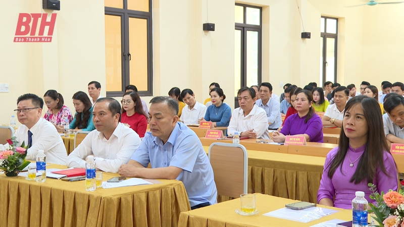 Quảng Xương: Khai giảng lớp bồi dưỡng cán bộ dự nguồn Ban chấp hành Đảng bộ huyện, nhiệm kỳ 2025-2030