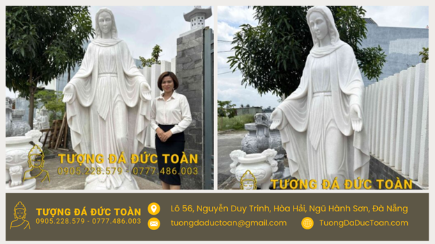 Tượng Đức Mẹ Ban Ơn bằng đá - Chất lượng và giá trị tại Tượng Đá Đức Toàn